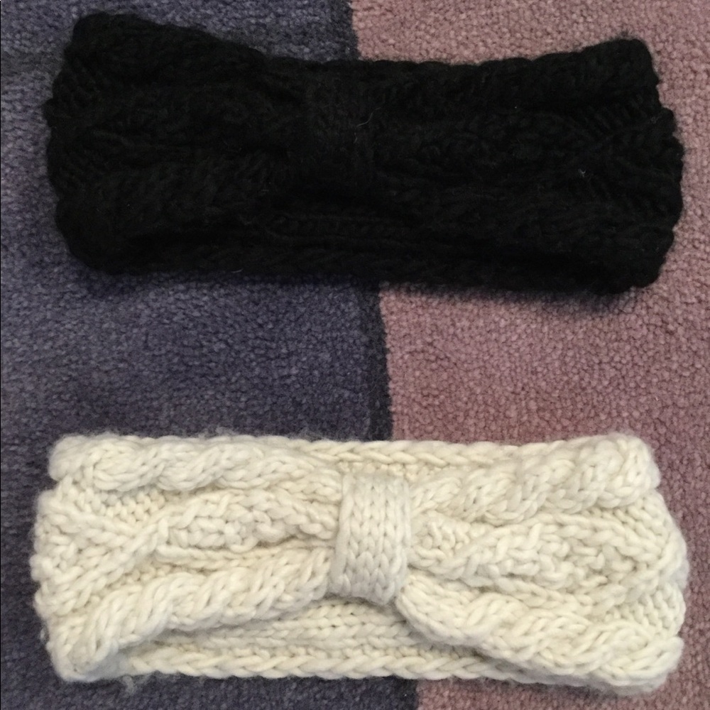 Joe Fresh Two cable design head bands, almost new,